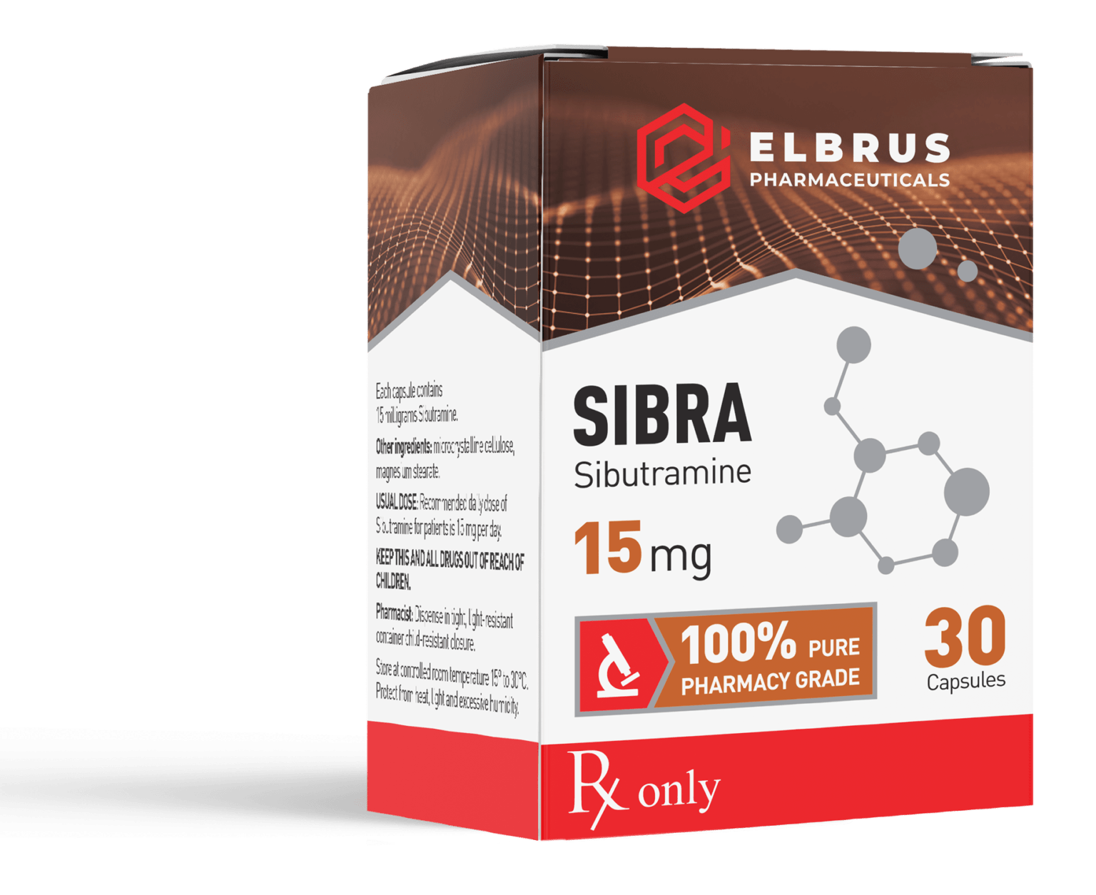 Elbrus Pharmaceuticals Sibra (Sibutramine)