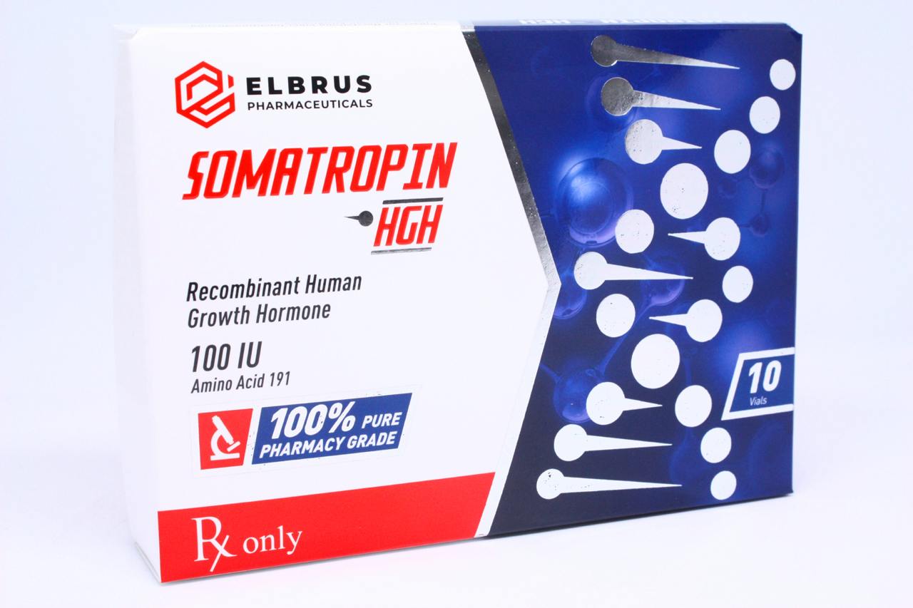 Elbrus Pharmaceuticals Somatropine HGH 100iu