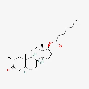 Elbrus Pharmaceuticals Drostanolon Enanthate 200_chemische_Struktur