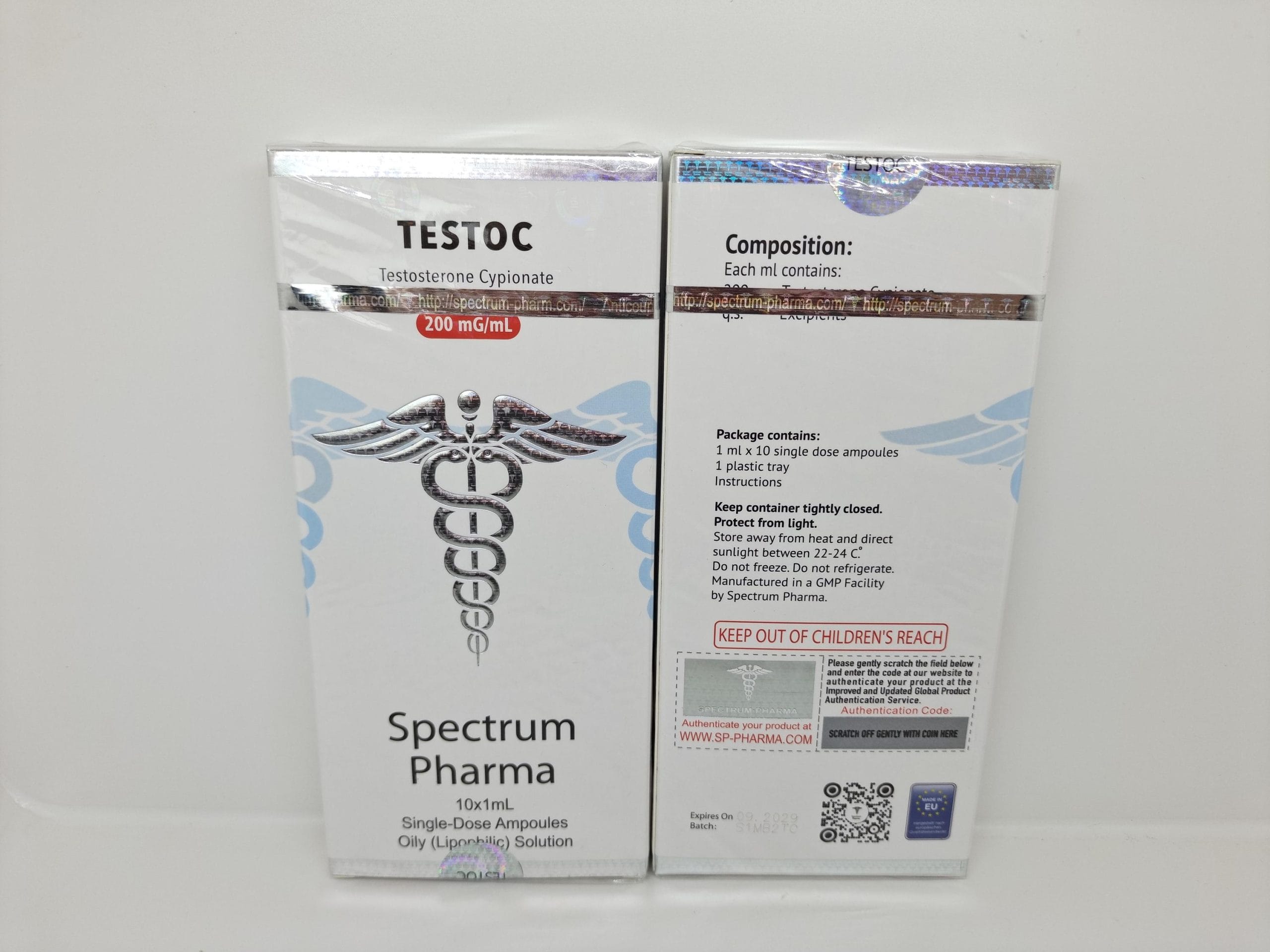 Spectrum Pharma testoc 200