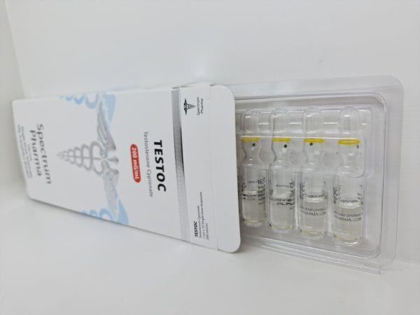 Testoc 200mg 1 ml de espectro de amp Pharma 6