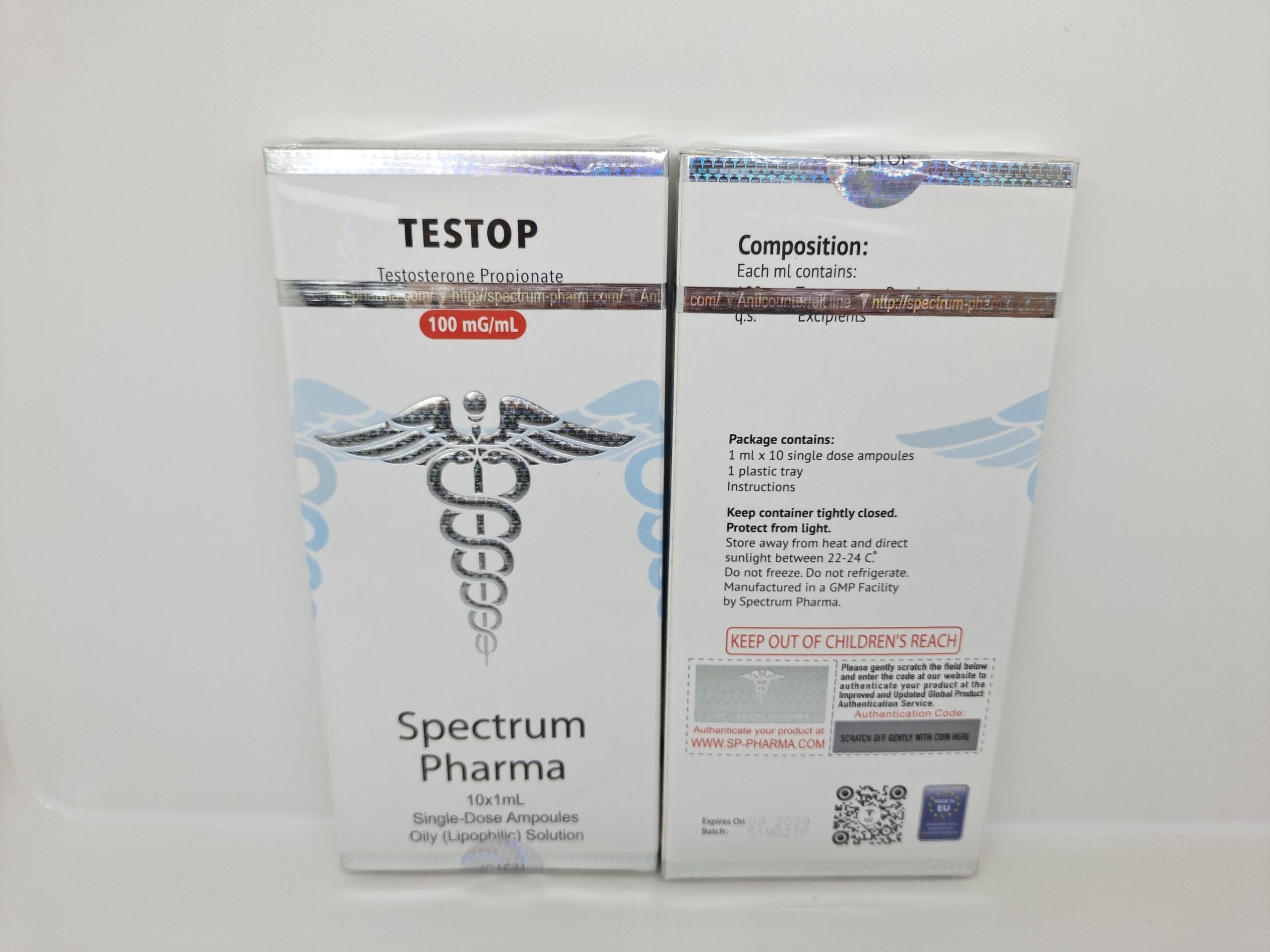 Spectrum Pharma Testop 100