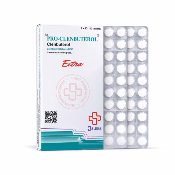 Beligas Pro-Clenbuterol 40mcg 100 Tabs