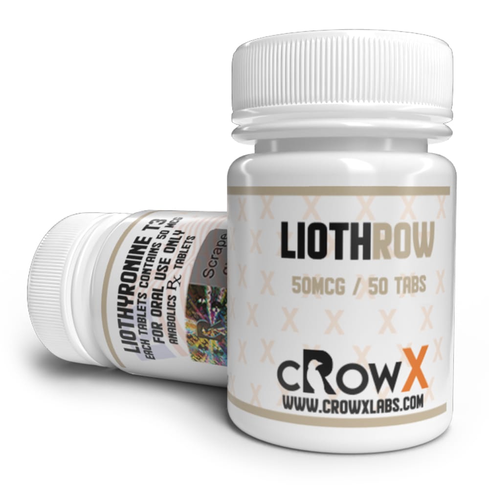 Crowx Labs Liothrow 50 mcg